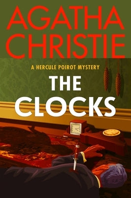 Paperback of "The Clocks: A Hercule Poirot Mystery" by William Morrow & Company, showing the book cover with title and author's name.