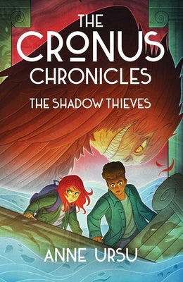 Paperback copy of The Shadow Thieves by Atheneum Books for Young Readers, featuring the book cover with dark, mysterious artwork.