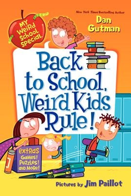 Back to School Weird Kids Rule! paperback book by HarperCollins featuring colorful cover art and fun school-themed illustrations.