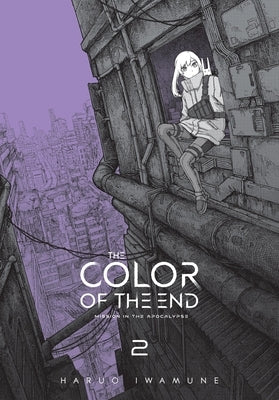 Paperback copy of The Color of the End: Mission in the Apocalypse, Vol. 2 manga by Yen Press with vibrant cover art.