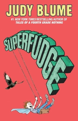 Paperback copy of Superfudge by Penguin Young Readers Group, featuring colorful cover art with cartoon characters.