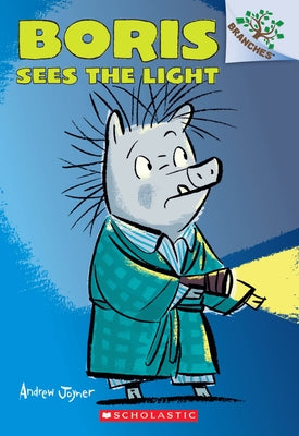 Paperback book titled "Boris Sees the Light" from Scholastic Paperbacks, featuring a colorful cover with Boris the bear.