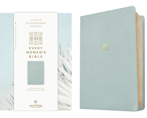 NLT Every Woman's Bible, Filament Enabled (Leatherlike, Sky Blue, Red Letter) Bible Tyndale House Publishers