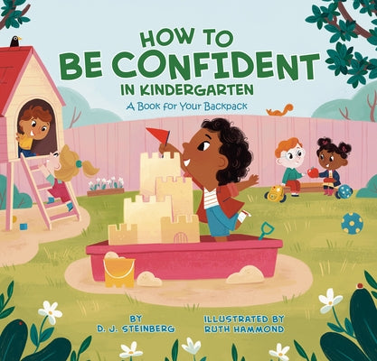 Paperback book titled "How to Be Confident in Kindergarten" by Grosset & Dunlap, featuring colorful cover art for young children.