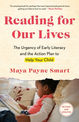 Paperback book titled "Reading for Our Lives" by Penguin Publishing Group on early literacy and children's reading development.