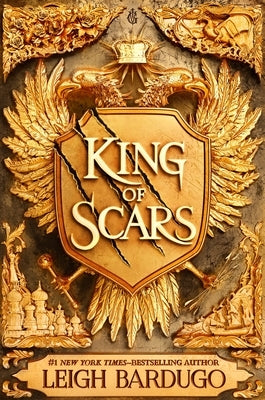 Paperback of "King of Scars" by Square Fish featuring the book cover with dark and mystical artwork.