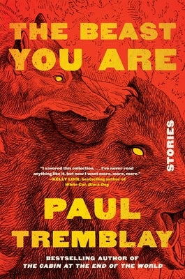 Paperback of The Beast You Are: Stories by William Morrow & Company, featuring a close-up of the book cover with bold typography.