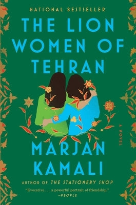 Paperback copy of "The Lion Women of Tehran" by Gallery Books showing the book cover with title and author text.