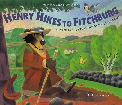 Paperback of "Henry Hikes to Fitchburg" by Clarion Books, showing the book cover with colorful illustrations.