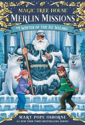 Paperback of Winter of the Ice Wizard by Random House Books for Young Readers, showing the book cover with icy and magical winter scene.