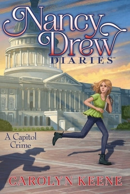 Paperback of A Capitol Crime by Aladdin Paperbacks featuring the book cover with title and author details.