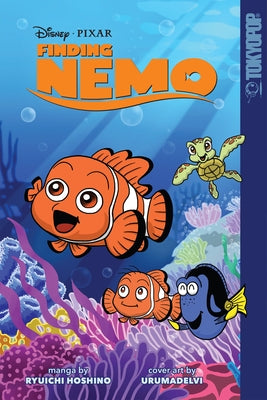 Disney Manga: Pixar's Finding Nemo paperback featuring colorful illustrations of Nemo, Dory, and underwater scenes.