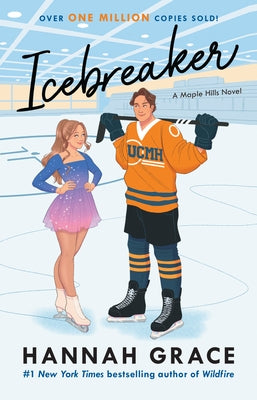 Paperback book titled "Icebreaker" by Atria Books, showing the front cover with abstract artwork and title text.