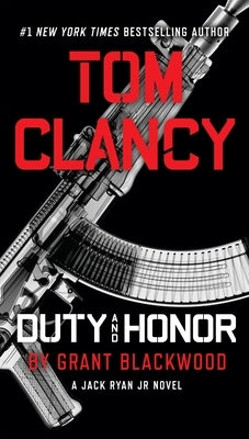 Mass market paperback of Tom Clancy Duty and Honor by Berkley Books, showing the front cover with title and author details.