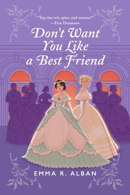 Paperback novel titled "Don't Want You Like a Best Friend" by Avon Books, featuring a colorful cover with artistic design.