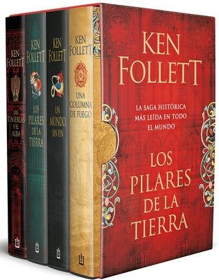 Estuche Saga: Los Pilares de la Tierra / Kingsbridge Novels Collection. (4 Boo KS Boxed Set) by Follett, Ken