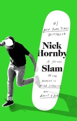 Paperback of the novel Slam by Penguin Publishing Group with a colorful cover featuring bold typography.