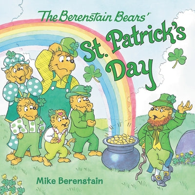 The Berenstain Bears St. Patrick's Day paperback book by HarperCollins with colorful cover illustration featuring the Bear family celebrating.