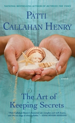 Paperback copy of "The Art of Keeping Secrets" by Penguin Publishing Group, featuring a book cover with colorful artwork.
