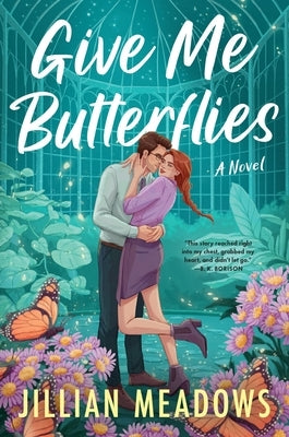 Give Me Butterflies paperback by Avon Books featuring a colorful butterfly-themed cover with vibrant illustrations.