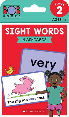 Bob Books - Sight Words Flashcards Phonics, Ages 4 and Up, Kindergarten (Stage 2: Emerging Reader) Other Scholastic Inc.