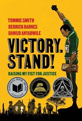 Paperback of Victory. Stand! by Norton Young Readers showing the book cover with bold title and illustration of a raised fist for justice.