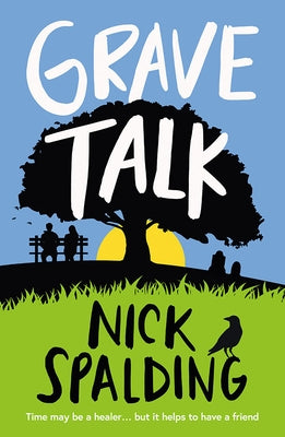 Paperback of Grave Talk by Lake Union Publishing showing the book cover with dark, mysterious artwork and title text.