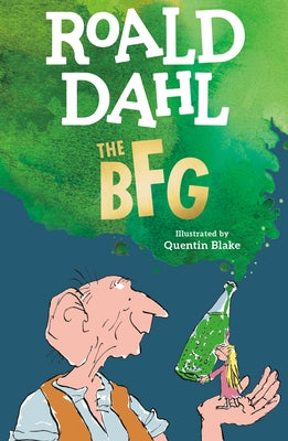 Paperback edition of The BFG by Viking Books for Young Readers, showing the book's colorful cover featuring a giant and a young girl.