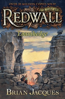 Paperback of Loamhedge: A Tale from Redwall by Firebird featuring colorful cover art with woodland creatures and a medieval setting.