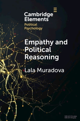 Paperback of Empathy and Political Reasoning by Cambridge University Press showing the book cover with title and author details.