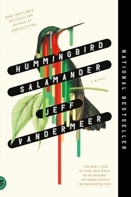 Paperback of Hummingbird Salamander by Picador USA featuring a striking cover design with a hummingbird and salamander illustration.