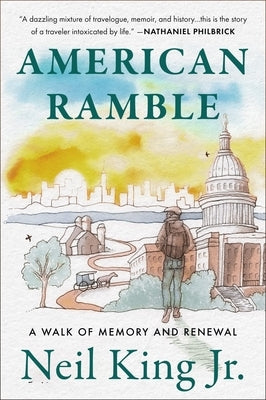 Paperback of American Ramble by Mariner Books showing a scenic cover with a person walking in nature setting.