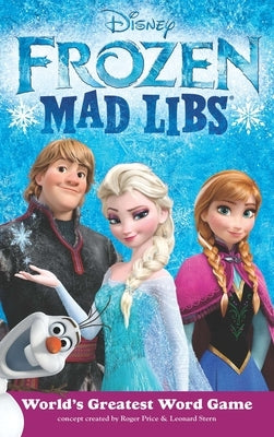 Paperback Frozen Mad Libs: World's Greatest Word Game by Mad Libs, featuring fun, interactive fill-in-the-blank stories for kids.