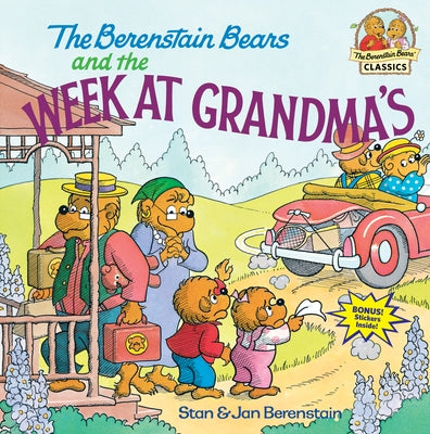 Paperback of The Berenstain Bears and the Week at Grandma's by Random House Books for Young Readers featuring colorful illustrated cover.
