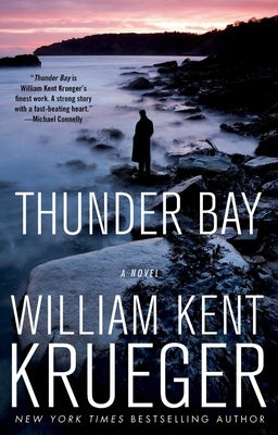 Paperback of "Thunder Bay" by Atria Books, featuring the book cover with title and author text on a plain background.