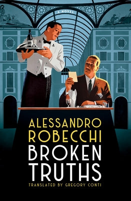 Paperback of Broken Truths by Other Press, featuring a close-up of the book cover with abstract artwork and title text.