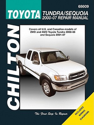Chilton Toyota Tundra/Sequoia 2000-2007 Repair Manual Paperback Chilton Book Company