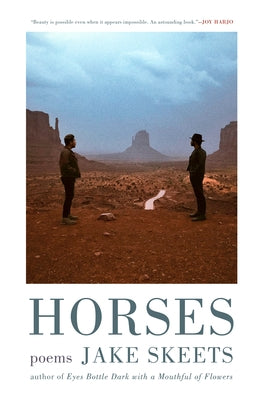Paperback of "Horses: Poems" by Milkweed Editions with a cover featuring a horse illustration and poetic design.