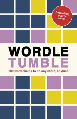 Paperback book titled "Wordle Tumble" by Ivy Press showcasing 200 word puzzle chains for on-the-go play.