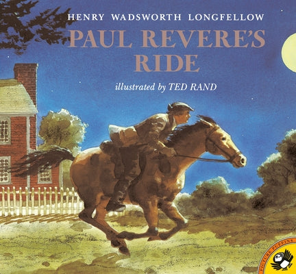 Paperback edition of Paul Revere's Ride by Puffin Books showing the book cover with historical artwork and title.