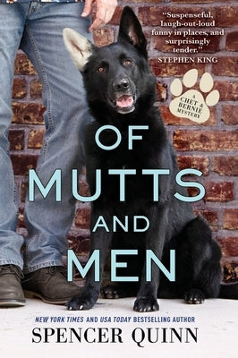 Paperback of Mutts and Men by Forge, featuring a colorful cover with dog illustrations and bold typography.