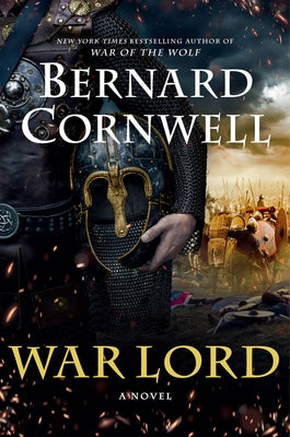 Paperback copy of War Lord by Harper Paperbacks, featuring the book cover with dark, medieval-themed artwork.