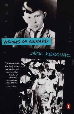 Paperback edition of "Visions of Gerard" by Penguin Books featuring the book cover with title and author on a plain background.