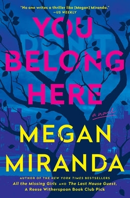 Paperback of "You Belong Here" by Scribner Book Company, featuring the book cover with title and author text.
