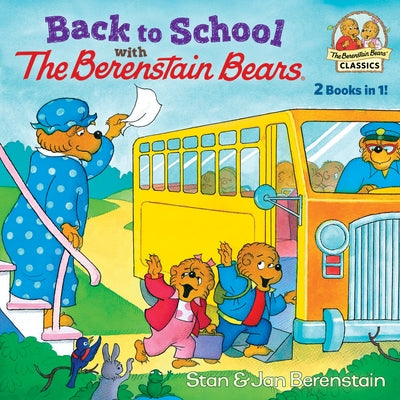 Paperback book titled "Back to School with the Berenstain Bears" by Random House Books for Young Readers, featuring colorful cartoon bear characters.