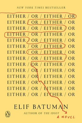 Paperback of "Either/Or" by Penguin Books featuring the book cover with abstract artwork and title text.