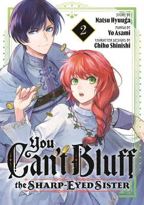 Paperback of "You Can't Bluff the Sharp-Eyed Sister 2" manga by Kodansha Comics, showing the front cover with colorful artwork.
