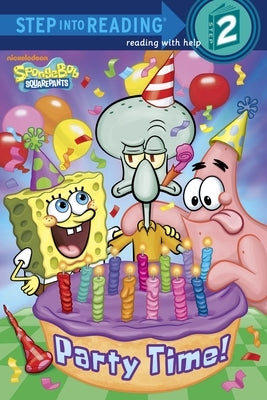 Paperback of "Party Time!" by Random House Books for Young Readers featuring colorful cover art and playful design.