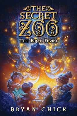 Paperback of The Secret Zoo: The Final Fight by Greenwillow Books showing the book cover with colorful zoo animal illustrations.