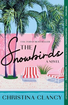 Paperback of The Snowbirds novel by St. Martin's Griffin, showing the book cover with snowy landscape and title text.